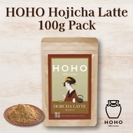 HOHO HOJICHA Latte 100g Pack Containing Sugar Hojicha Powder Kyoto Uji Roasted Tea Easy to Make