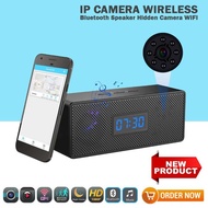 Ip Camera Bluetooth Speaker jam Hidden spy Camera Wifi HD 1080P Night