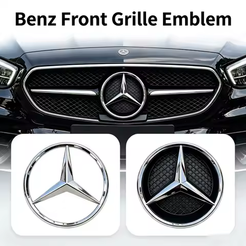 Modified Front Grille Emblem Badge For Mercedes Benz GLA CLA Series GLA180 GLA200 GLA45 CLA180 CLA20