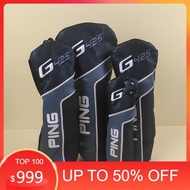 PING-G425 Golf Headcover for Driver Fairway Hybrid head cover putter protective cover PU Leather