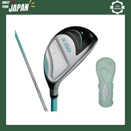 DUNLOP Hybrid XXIO 4Teen Women's MP1400L Carbon Shaft Right Teal Mint Loft Angle: 28 Degrees Count: 