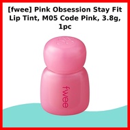 [fwee] Pink Obsession Stay Fit Lip Tint, M05 Code Pink, 3.8g, 1pc / Korean Lip Tint / Long-lasting C