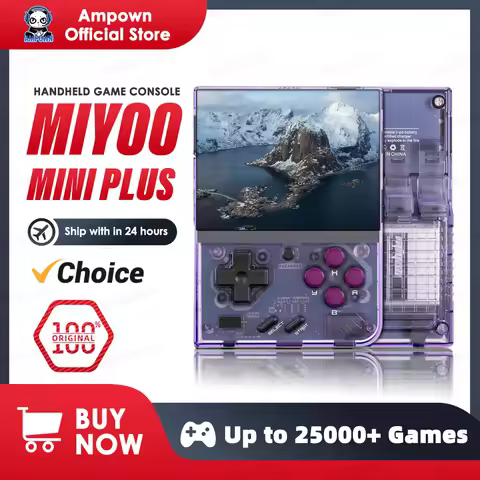 MIYOO Mini Plus Portable Retro Handheld Game Console V2 Mini+ IPS Screen Classic Video Game Console 