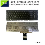 HP 15-FC 15-FC0000 15T-FC 15-FD 15-FD0000  15T-FD N36750-001  TPN-Q287  Notebook Replacement Keyboar