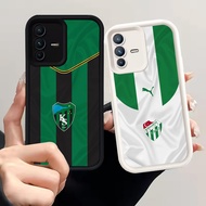 Case for VIVO Y75 V23E Y200 V23 5G V19 Neo V17 Silicone Case H-73 soccer team
