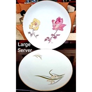 Noritake and Narumi Giant Server plates