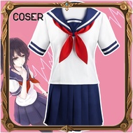 🎉Cosplay🎉  【COSER 77】 Yandere Simulator  Yandere-chan Yandere-chan cosplay ชุดคอสเพลย์อนิเมะ Yandere