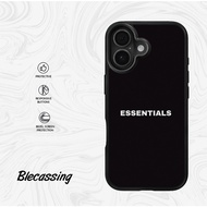 Hardcase Casing iphone 17 16e 15 14 13 12 11 X Xr Xs Mini Plus Pro Max Essentials Air Black SB1377