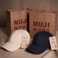 หมวก Muji หมวกเบสบอลผู้ชายและผู้หญิงสีทึบแบรนด์อินเทรนด์หมวกแก๊ปหมวกกันแดดหน้าร้อน MUJI แบบใหม่ J.lindeberg DESCENTE ประตูรั้ว ANEW Footbon Joymaluniqlo