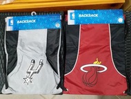 NBA basketball team sport equipment  recycle reusable bags backpack backsack 籃球 球隊 運動 袋 背包 書包 索繩袋  s