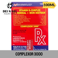 COMPLEXOR 3000 VITAMIN B-COMPLEX MINERAL IRON DEXTRAN (100ML)