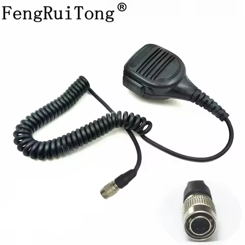 Quick Disconnect Connector Hand Microphone Walkie Talkie for Harris XL-185P XL-200P XG75 P5500 P7300