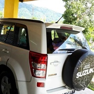 Vitara Rear wing ABS Material Rear wing Primer Color Rear spoiler For Suzuki Vitara Spoilers 2009-20
