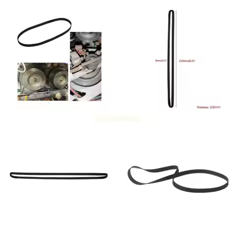 F62C High Quality Rubber Belt Replace Turntable Phono Tape Capstan Belt To Drive Belt For TEAC X-100