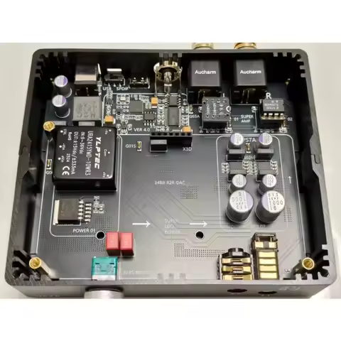 R2R Decoder V4, zero Background Noise, One Ten Thousandth Precision Resistor (0.01%) Dynamic Compens