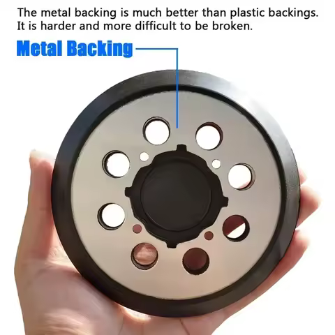 5 Inch 125mm 8-Hole Backup Sanding Pad For Dewalt 6421 64233 DCW210B N329079 Sander Disc Abrasive Po