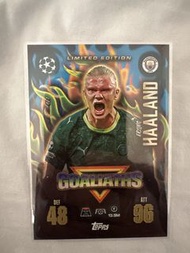 Topps Goalaths Haaland Mbappe Kane限量版球星卡