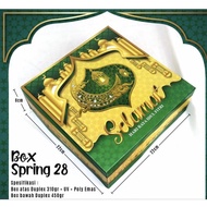 Eid al-Fitr Cake Box size 22x22x8 (1 pack contains 3 sheets)
