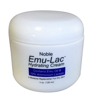 Noble Formula Emu Oil & 10% Ammonium Lactate Alpha Hydroxy Hydrating Cream, 4 oz