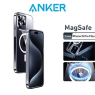 Anker iPhone 15 Pro Max Case Magsafe Case Clear Magnetic Phone Casing Cover (A90A8)