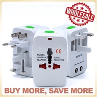 [Ready Stock] Universal Travel Adapter Plug All In One International Worldwide Travel Adaptor Plug S
