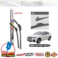 BMW X4 (F26) 2010 Aero Wiper 2PCS-(20"/26") [Free Gift](M2)