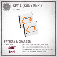 แบตกล้อง Sony NP-BN1 สำหรับกล้อง Sony DSC-W650 W690 W710 W730 W800 W830 DSC-WX5 WX7 WX9 DSC-TX7 TX9