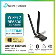 TP-Link Archer TBE400E BE6500 Wi-Fi 7 Bluetooth 5.4 PCIe Adapter บูสความเร็วสูงถึง 2882 Mbps (บนคลื่