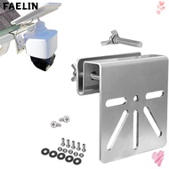 FAELIN Gutter Bracket, Channel Mount Wall Mount Wall Mount Bracket, Gutter Mount Metal  Camera Holde