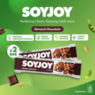 [Paket isi 2] SOYJOY Snack Bar Kedelai Almond & Chocolate 30gr