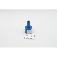 Blue 20mm to 10mm Hose to PVC Pipe Adapter Connector Garden Irrigation PVC Straight Pipe Joint Pipin