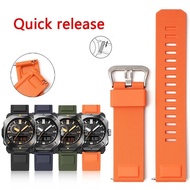 23mm Quick Release TPU Silicone Watch Band for Casio PROTREK PRW-6900 PRW-6800/3400 Men Waterproof Sport Strap Watch Accessories