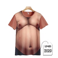 Ugly Belly Unique Cute Adult T-shirt 3D Fashion T Shirt