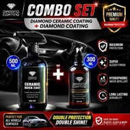 Combo Set Diamond Ceramic Coating 500ml + Diamond Coating 300ml