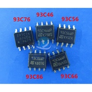 10pcs 93LC46 93LC56 93LC66 93LC76 93LC86 93C46 93C56 93C66 93C76 93C86WP 93C86  SOP8 Car instrument 