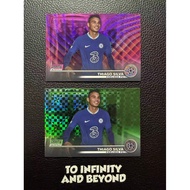 Topps Arena Diago Silva 99 Braided Green Grid Discount/150 Braided Powder Ripple Discount Chelsea