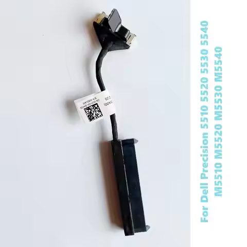 Replacement 2.5 Inch SSD HDD SATA Hard Drive Flex Cable Connector for Dell Precision 5510 5520 5530 