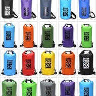 Swimming Waterproof Dry Bag 5L 10L 15L 20L Outdoor Sports Sling Backpack Travel Bag
