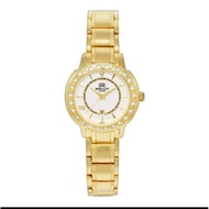 Roscani Women Magnolia Gold Plated Stainless-Steel Authentic Watch BL B67595