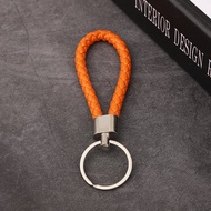 Gratis Ongkir - Gantungan Kunci Motif Kepang / Gantungan Kunci Tali Motif Kulit