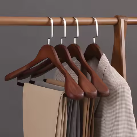 Suit Hanger Anti-slip Odourless Hanger Heavy Duty for Home Bedroom Houseroom
