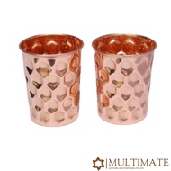 Decorative India - แก้วน้ำทองแดง 250 ml กระติกน้ำทองแดง ขวดทองแดงอินเดีย