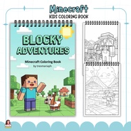 Minecraft Coloring Book for Kids & Teens, Kids Activity Book