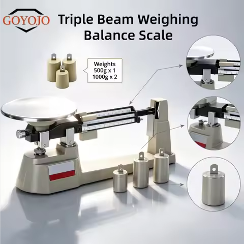 GOYOJO MB-2610 Mechanical Balance For Lab 2610g/0.1g Analytical Weight SetTriple Beam Weighing Balan