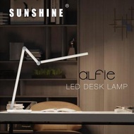 陽光 - (FTL024W) ALFIE LED 護目枱燈 7W 白色 多功能可調三種色溫黃光米光白光 調光暗功能 護眼檯燈 LED智能枱燈