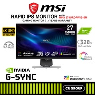MSI MPG 274URDFW E16M 27-inch Dual Mode UHD 160Hz/FHD 320Hz Rapid IPS with Mini-LED Gaming Monitor (
