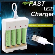 AG [[MissCherry]] 1.2V Universal 4 Slot AA/AAA Rechargeable Battery Charger Adapter USB Plug HOT SEL