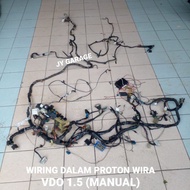 WIRING DALAM COMPLETE FUSE BOX PROTON WIRA 1.5 VDO MANUAL POWER WINDOW DEPAN BELAKANG