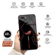 Oppo A3S Casing REALME C1 Hardcase 2D Glossy Case Motif R0G