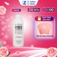 KASIBAO KSB BRAZIL ACAI BERRY Hydrolyzed KERATIN Steamer restores severely damaged hair 1000ml | ZAT